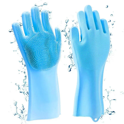 Pet Grooming Gloves Dog Cat Bathing Cleaning   Hair Removal