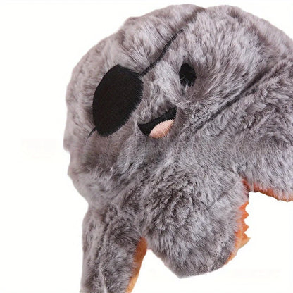 Halloween pet plush  toy with flipping pumpkin octopus on both sides