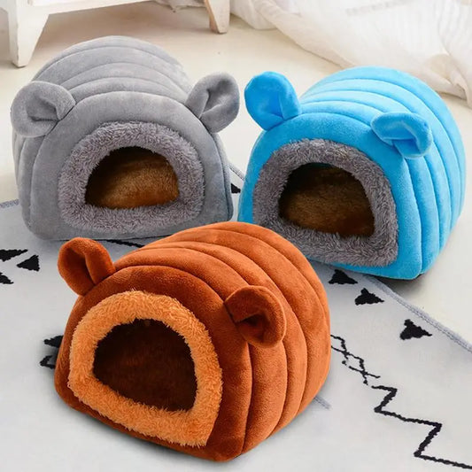 Hedgehog Cave Hamster House Soft Hideaway